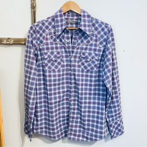 Cruel Girl Plaid Button Up